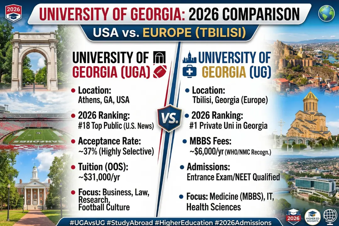 University of Georgia Comparison